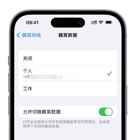 万载苹果维修服务分享如何在iPhone上使用双卡 